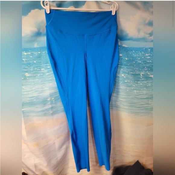 Lululemon Base Pace High Rise Running Tight Leggings Size 12 Women's Poolside - Picture 2 of 5